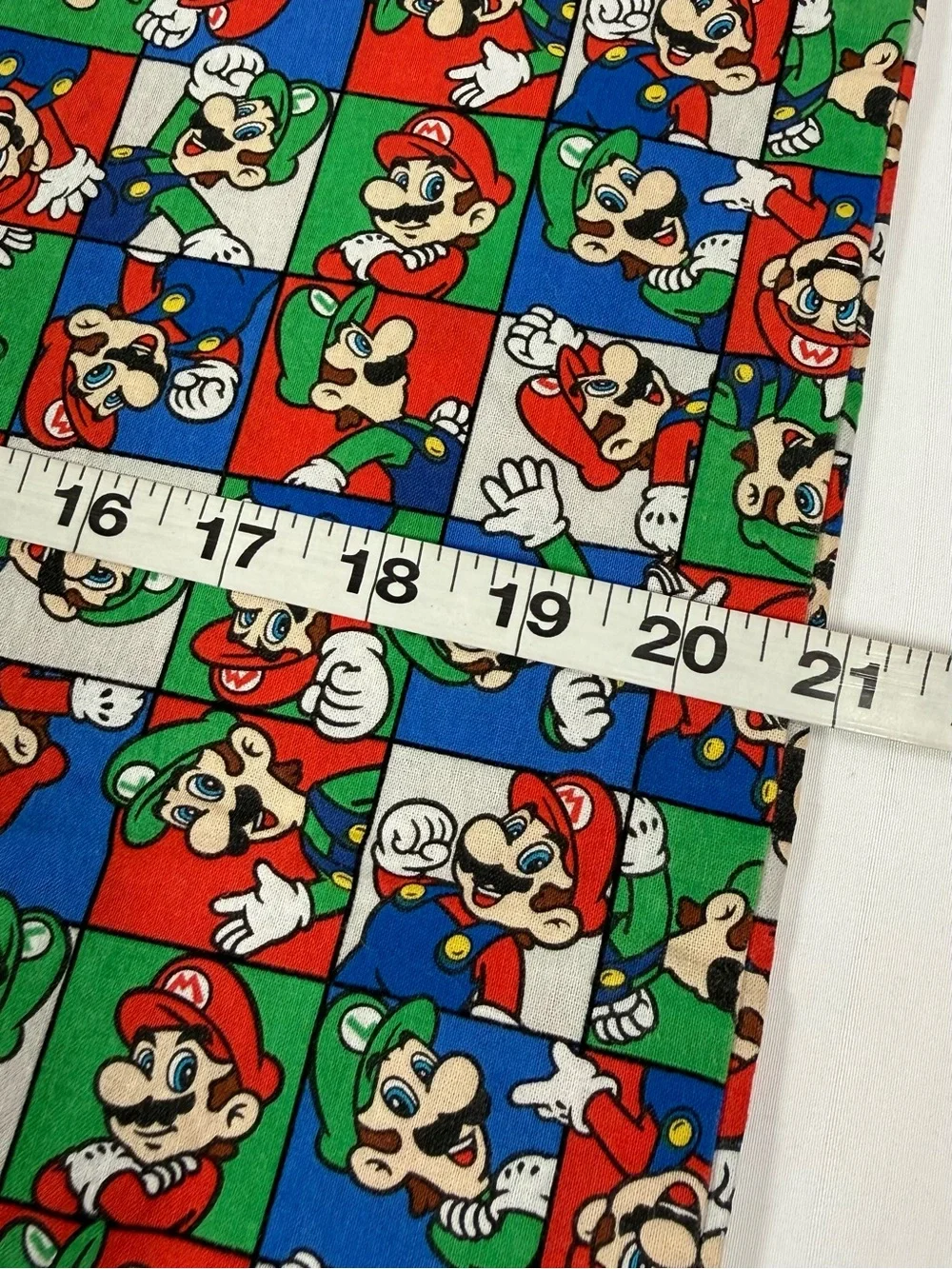 NINTENDO Super Mario Luigi‎ Standard Pillowcase Handmade Gamer Video Game Retro